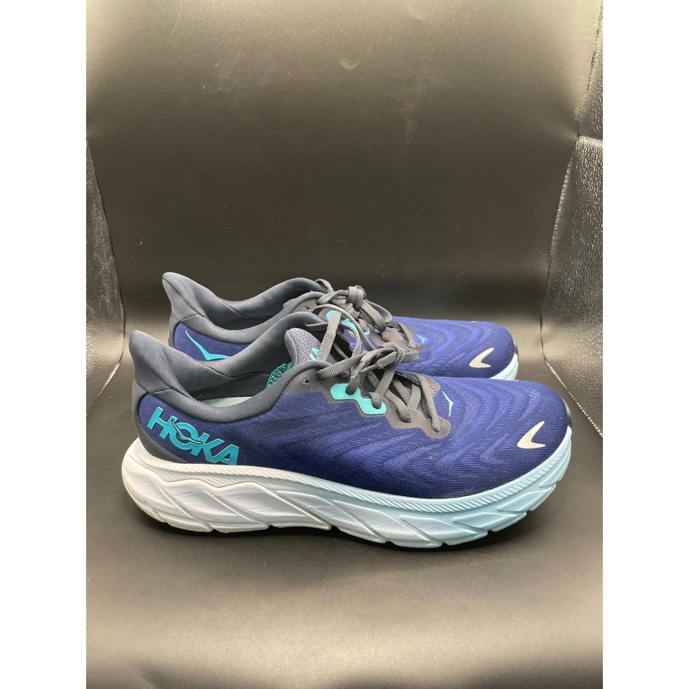Hoka Arahi 6 Mens 7.5 D Running Shoes Blue Outer Space 1123194 OSBB Stability